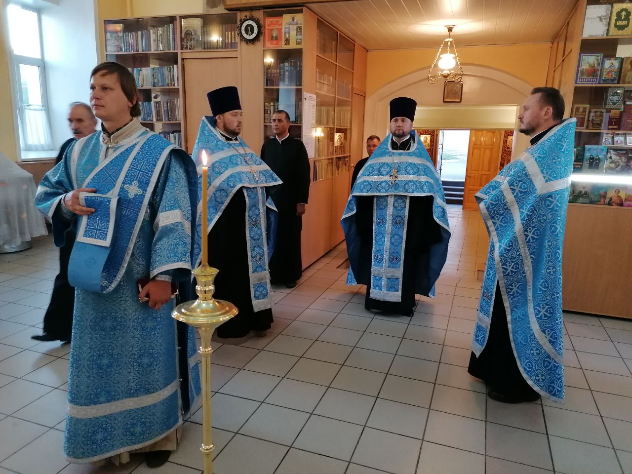 Всенощное бдение в канун праздника Рождества Пресвятой Богородицы 