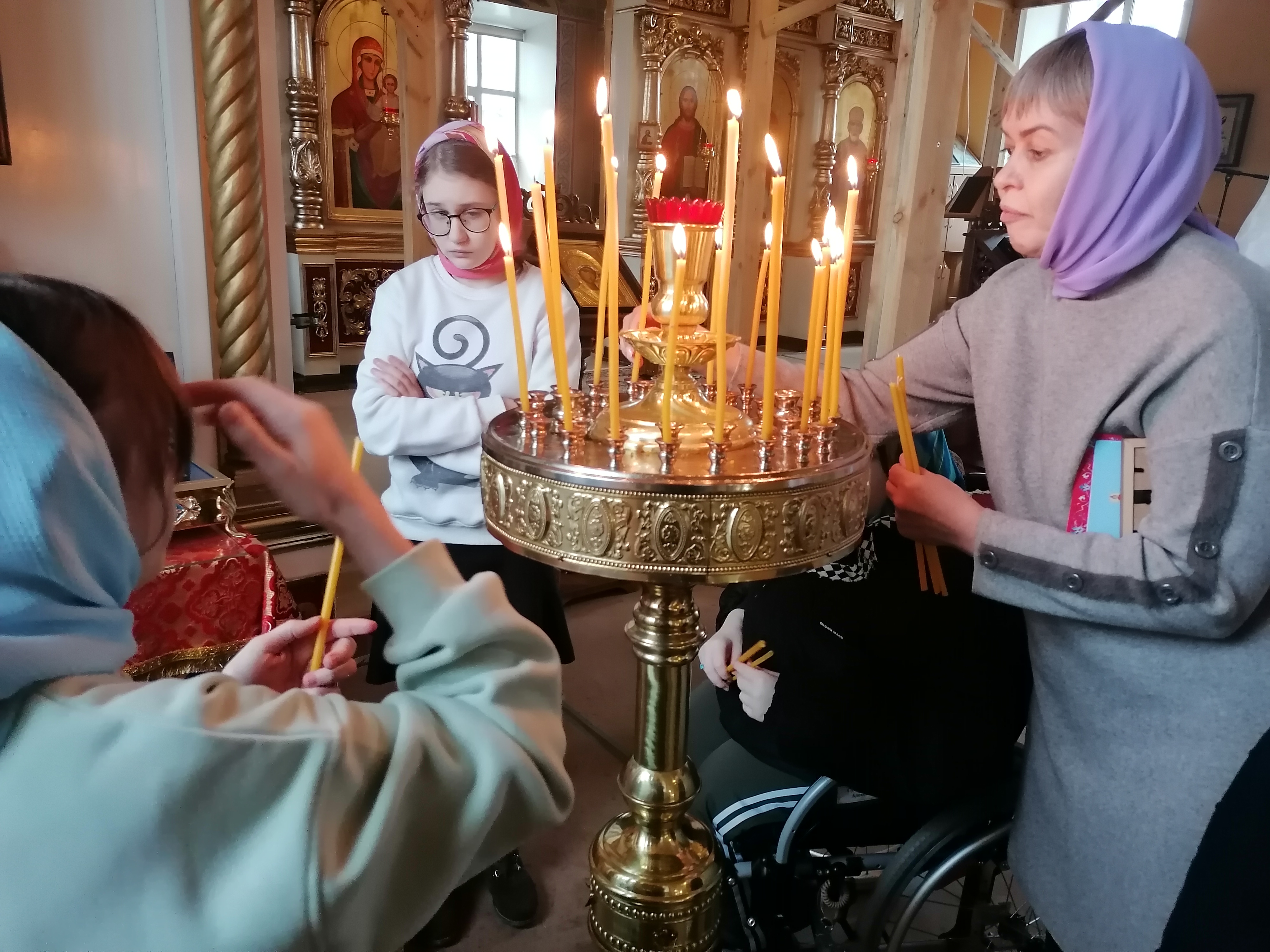 Состоялась духовно-просветительская встреча детей со священником