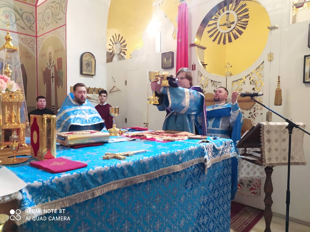 Празднование  Введения во храм Пресвятой Богородицы 