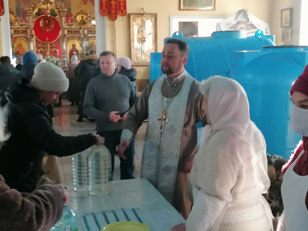 Празднование Крещение Господне