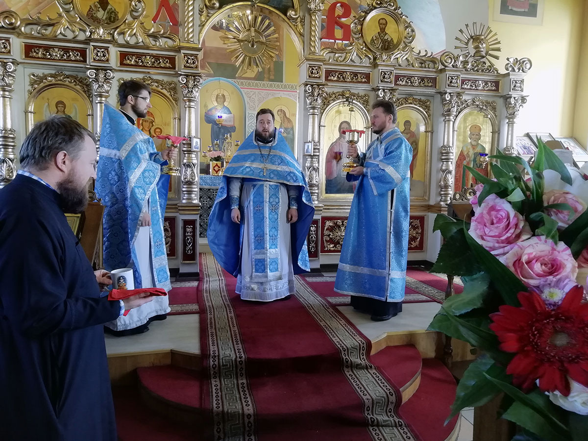 Празднование Благовещения Пресвятой Богородицы