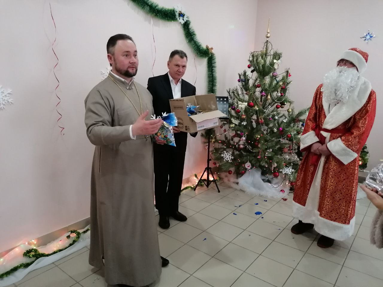 В воскресной школе состоялся Рождественский утренник