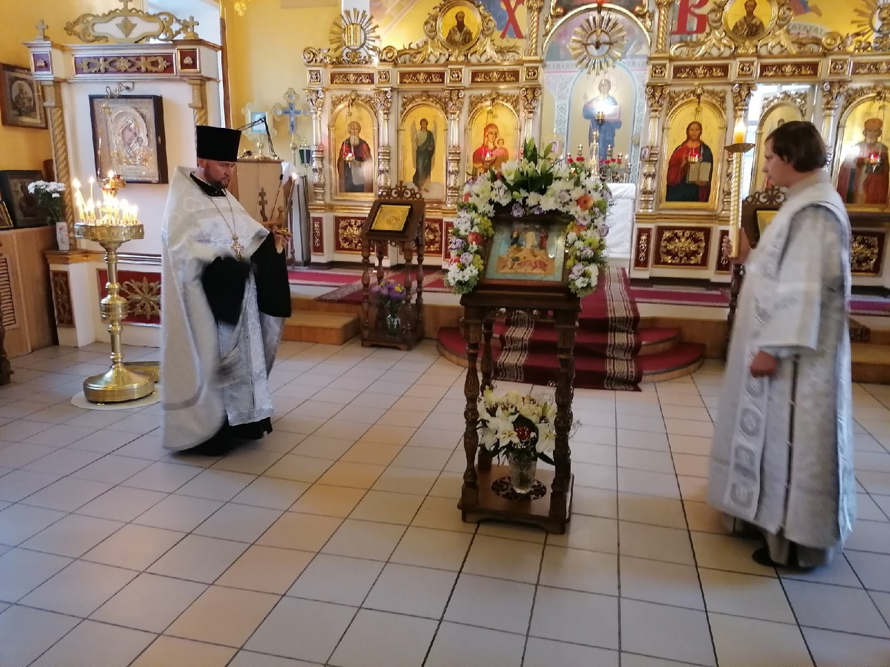 Всенощное бдение накануне праздника Преображения Господня
