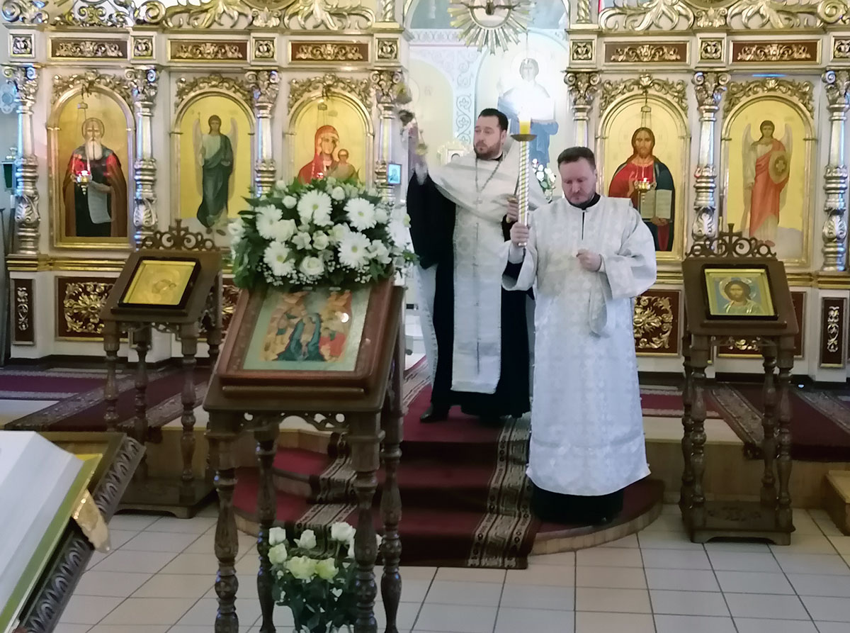 Крещенский сочельник в нашем храме