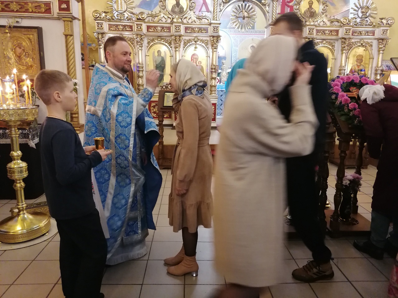 Всенощное бдение в канун Крестопоклонной Недели Великого поста и Благовещения
