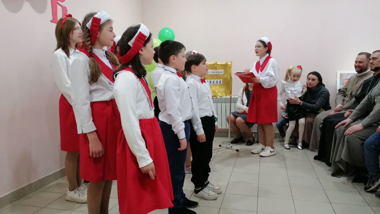 В воскресной школе Никольского храма г.Пензы состоялся Пасхальный утренник