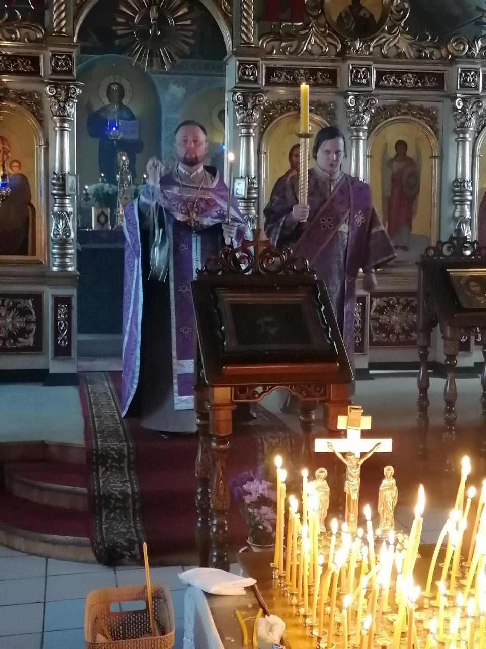 Вечернее богослужение в канун родительской субботы