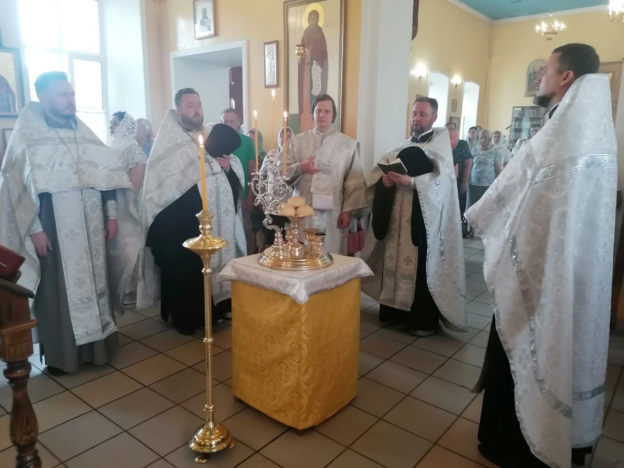 Всенощное бдение в канун праздника Вознесения Господня 