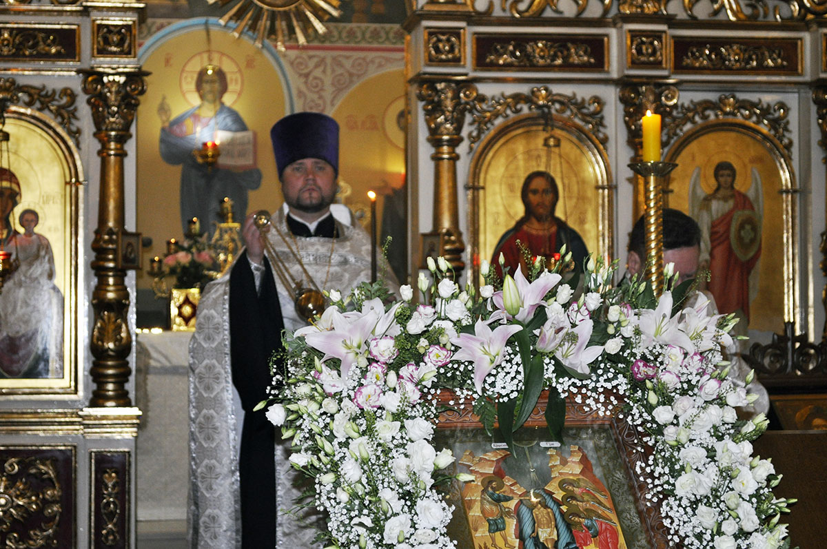 Всенощное бдение в канун Крещения Господня