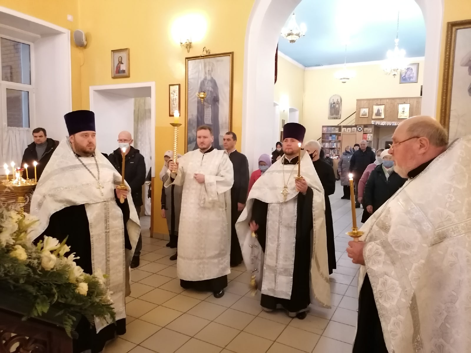 Всенощное бдение в канун праздника Обрезания Господня