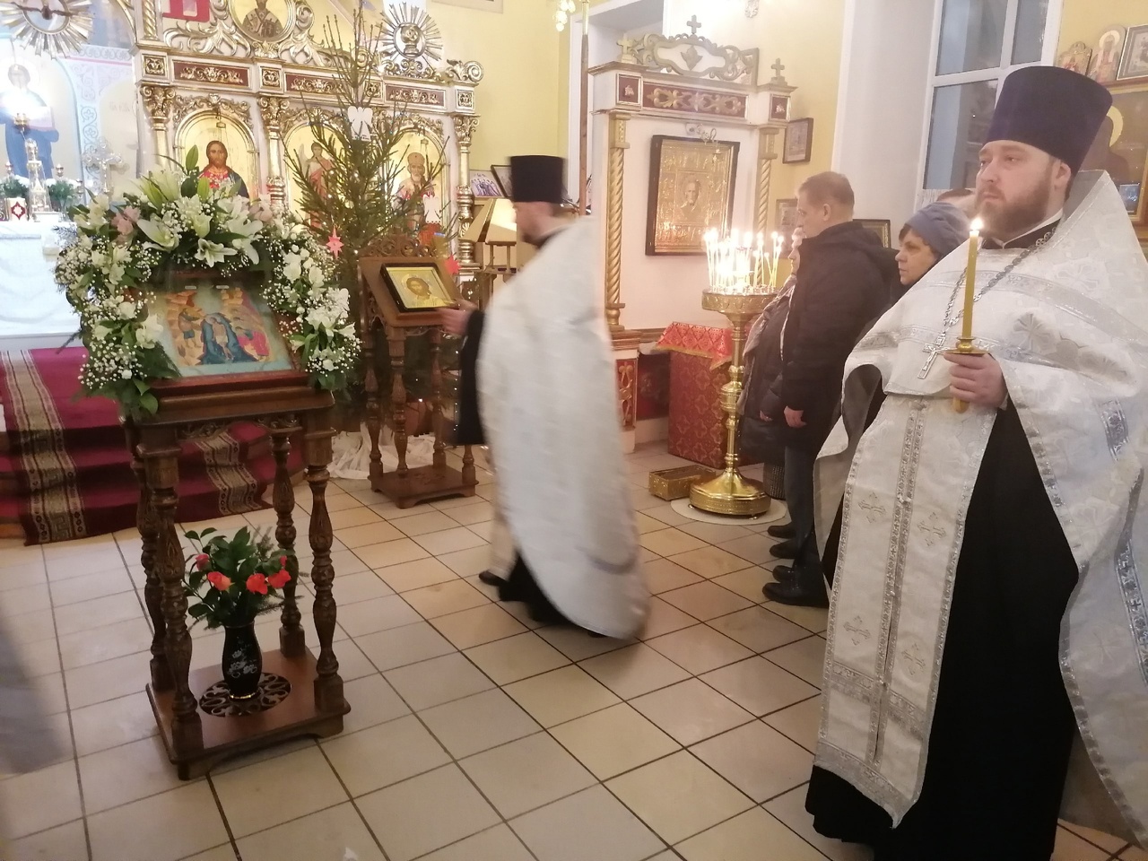 Всенощное бдение в канун Крещения Господня