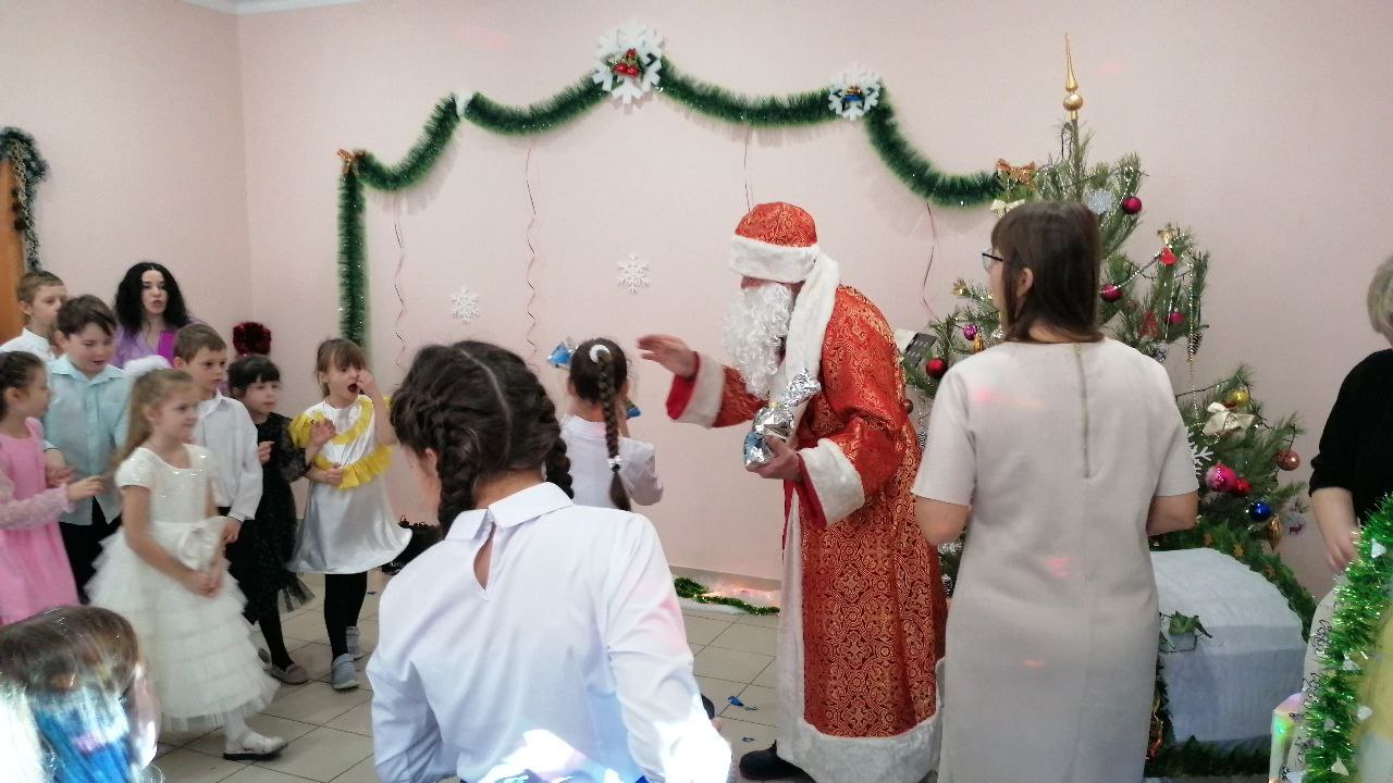 В воскресной школе состоялся Рождественский утренник