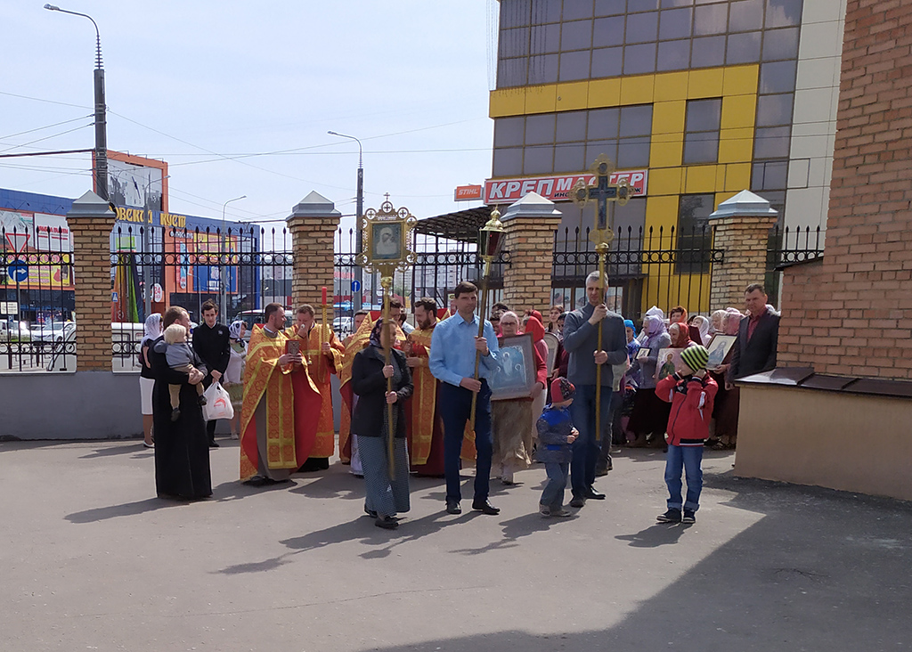 Празднование Антипасхи в Никольском храме