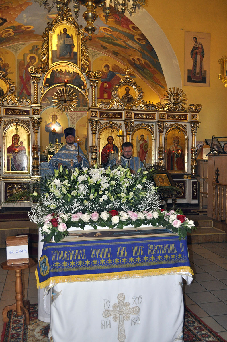Всенощное бдение в канун Успения Песвятой Богородицы