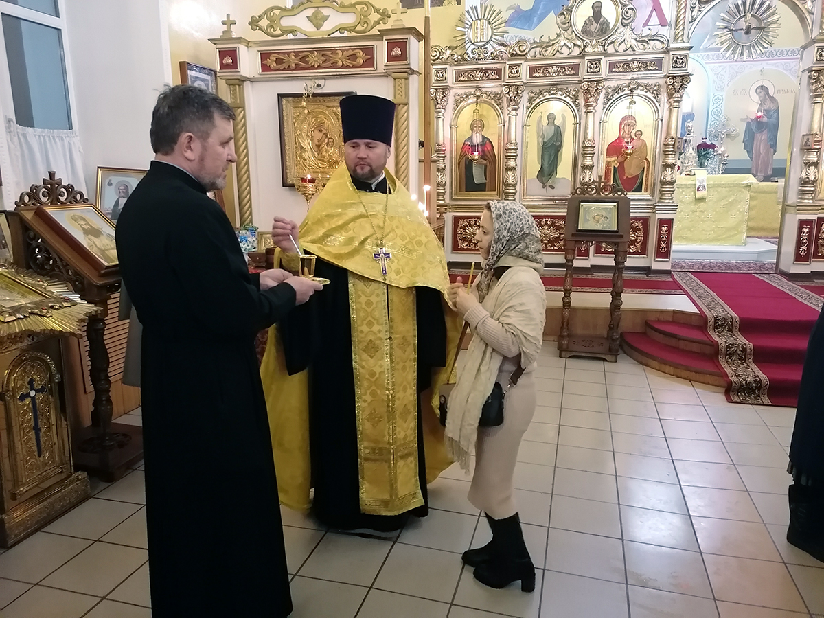 Всенощное бдение в канун престольного праздника
