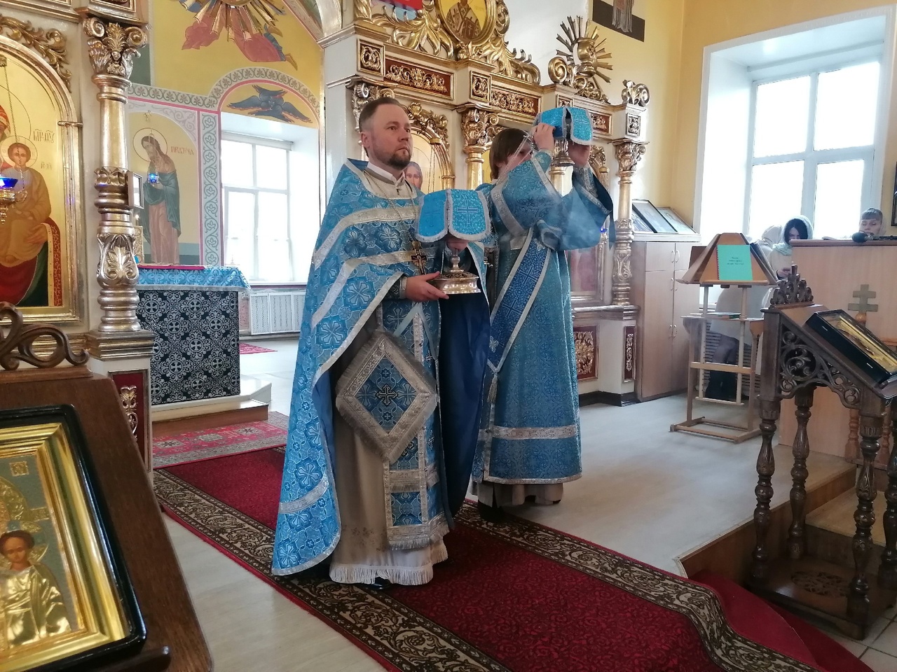 Празднование Благовещение Богородицы