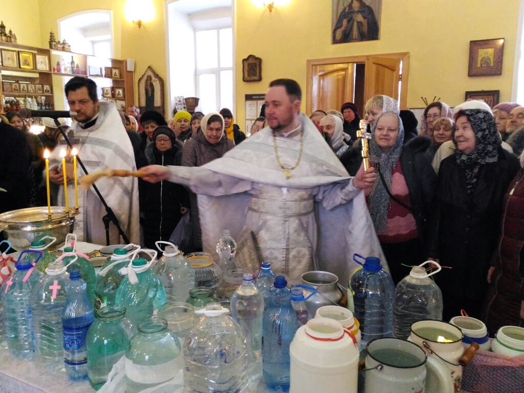 Крещенский сочельник в нашем храме