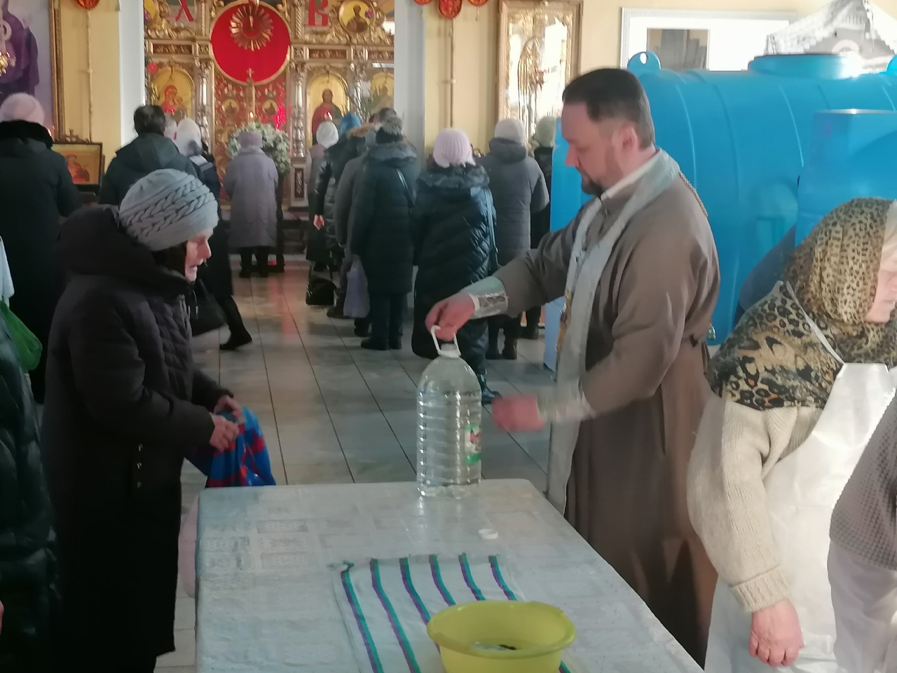 Празднование Крещение Господне