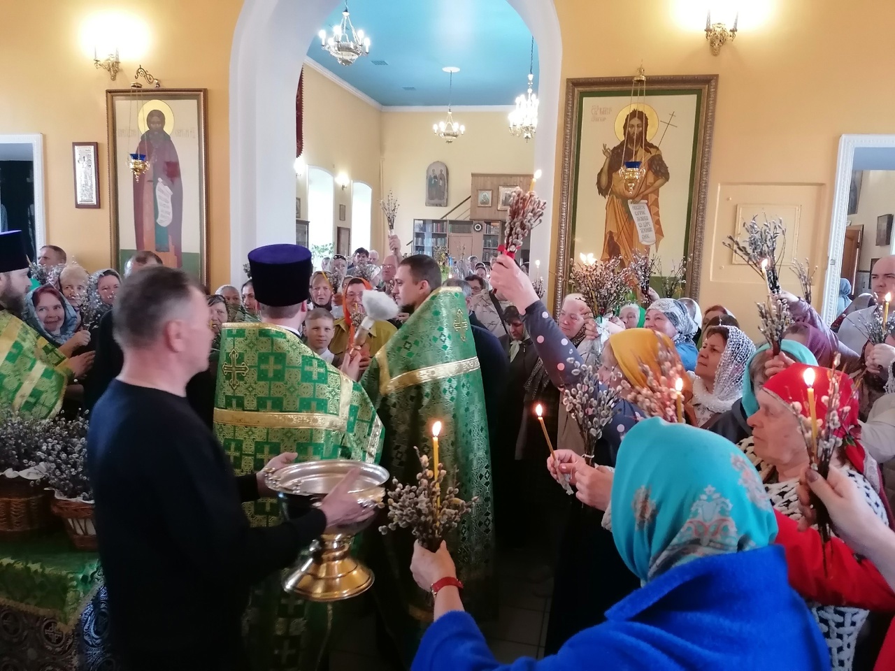 Всенощное бдение в канун Входа Господня в Иерусалим
