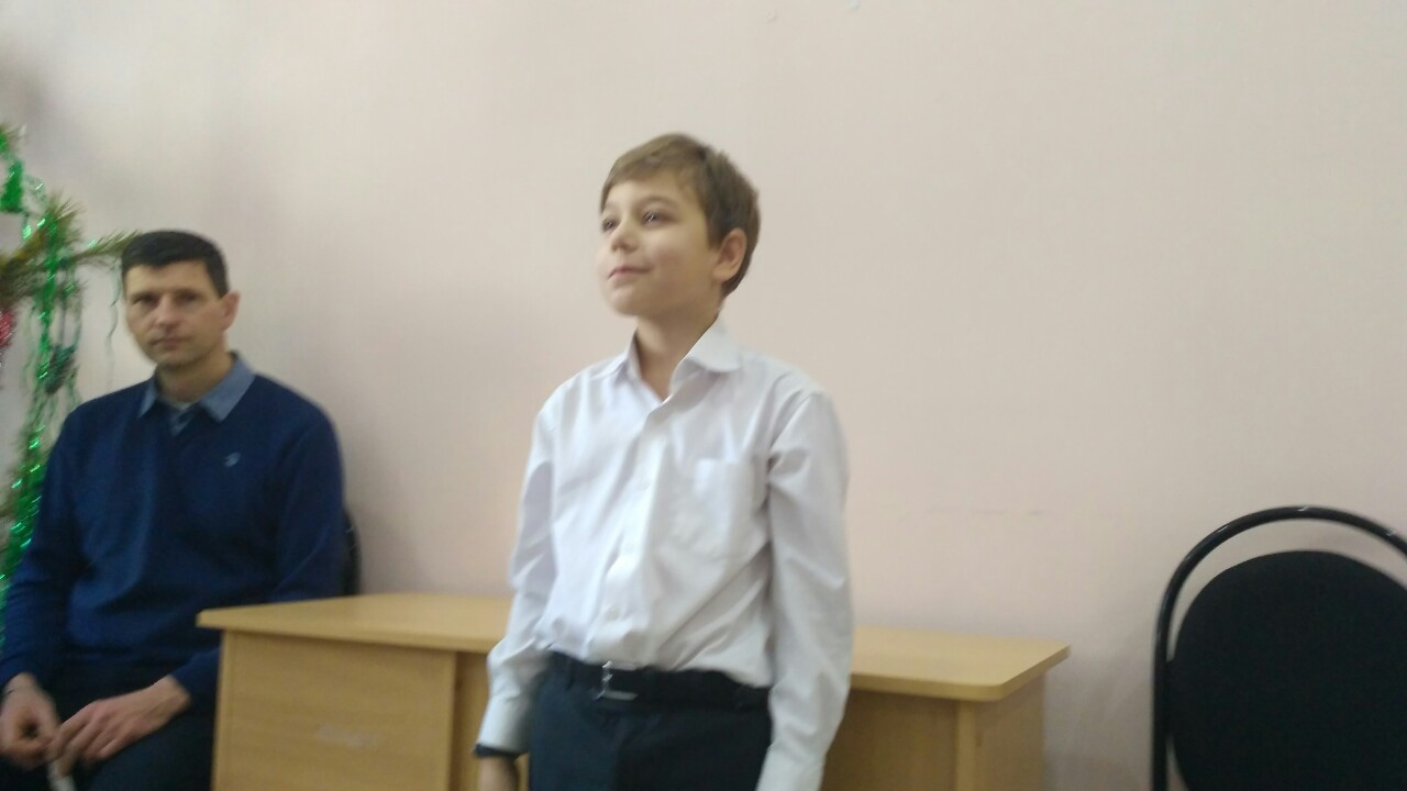 Рождественский утренник в воскресной школе "Азбука веры" 