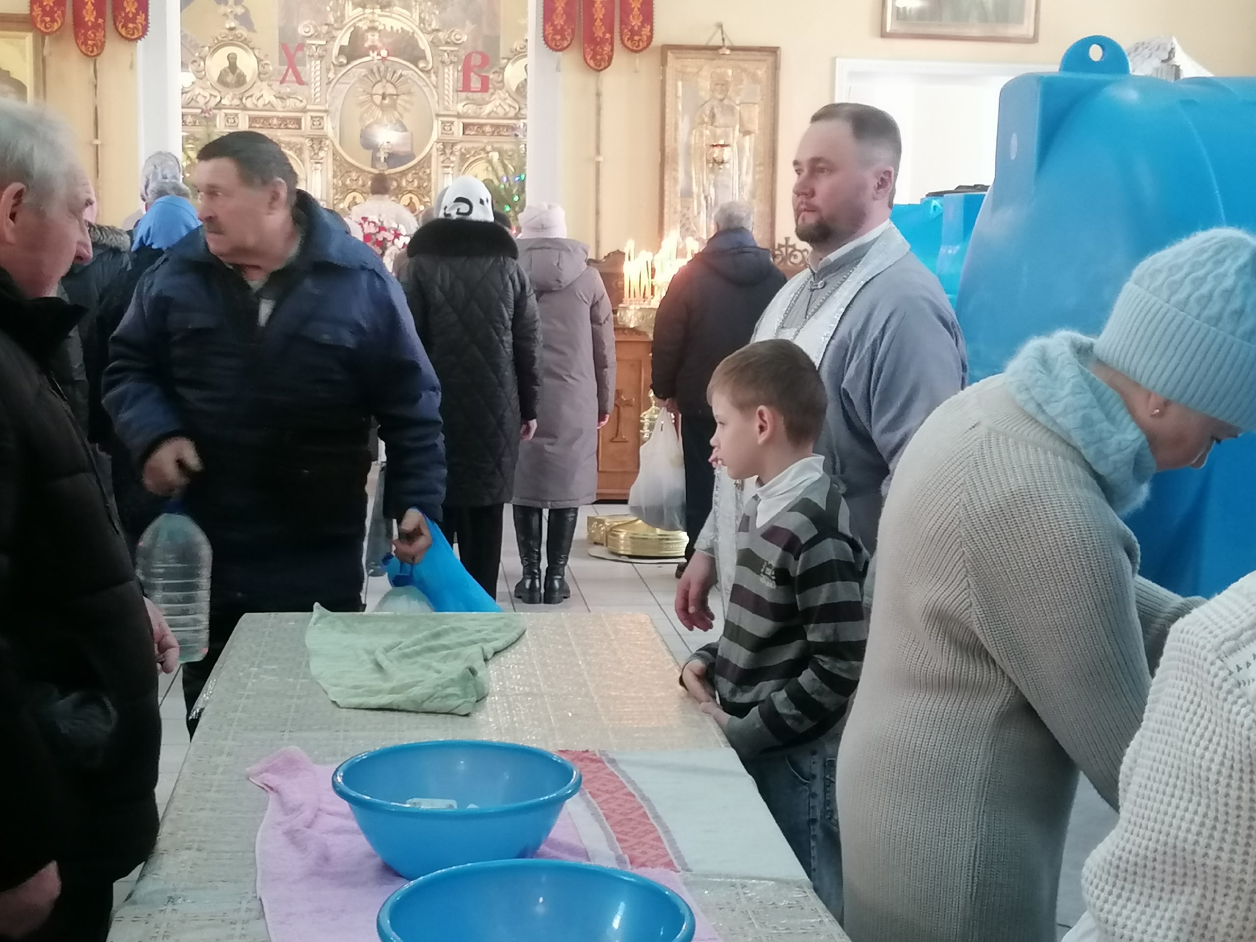 Празднование Крещение Господне
