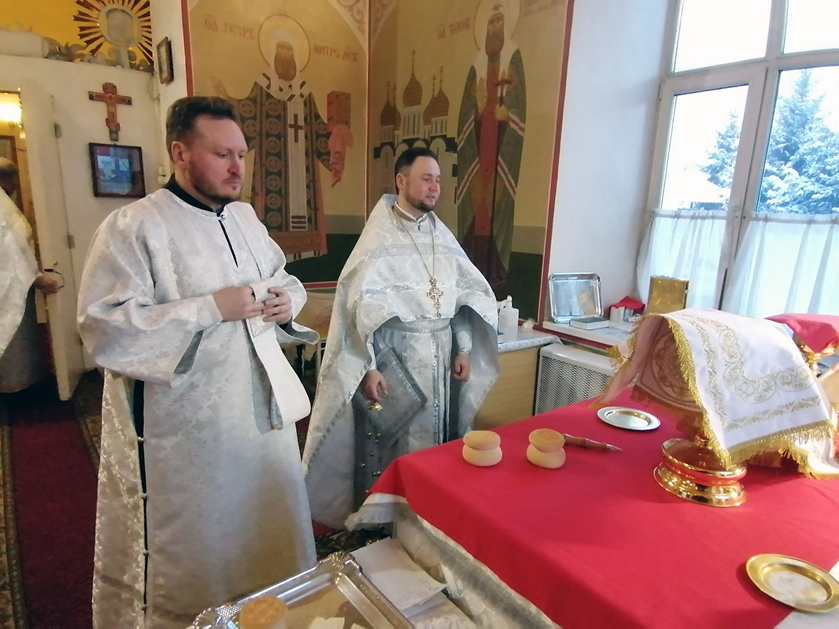 Крещенский сочельник в нашем храме