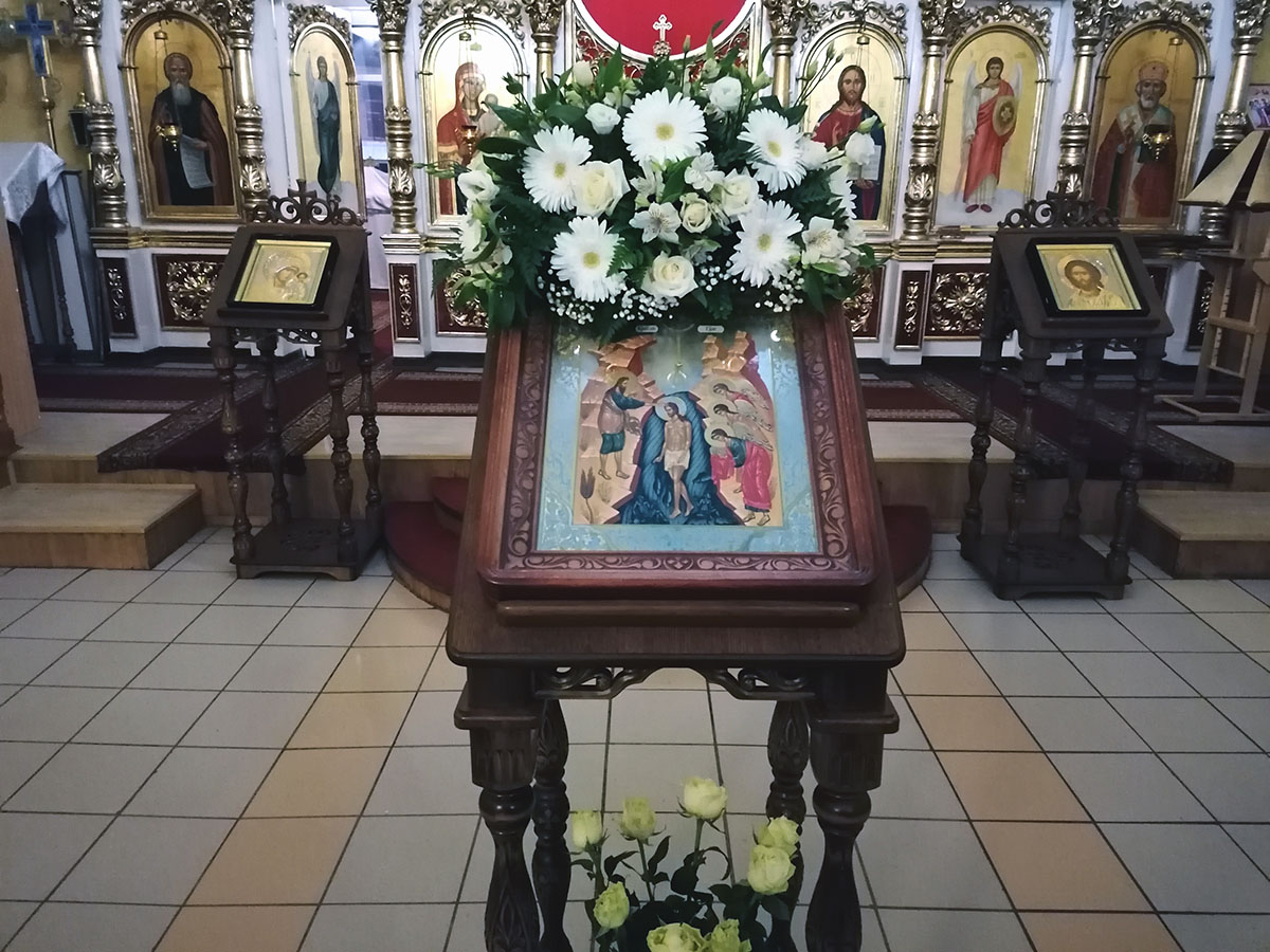 Крещенский сочельник в нашем храме