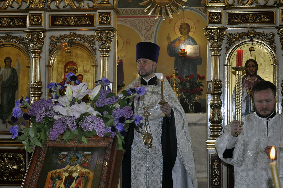 Всенощное бдение в канун праздника Вознесение Господне