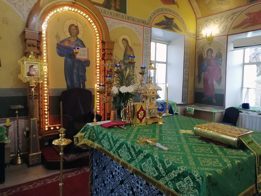 Всенощное бдение в канун праздника Входа Господня в Иерусалим