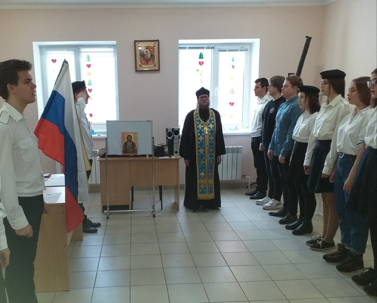Торжественный сбор Пензенской православной дружины "Застава"