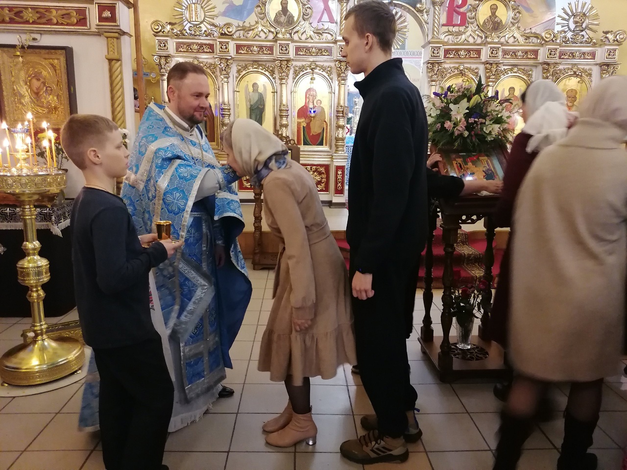 Всенощное бдение в канун Крестопоклонной Недели Великого поста и Благовещения