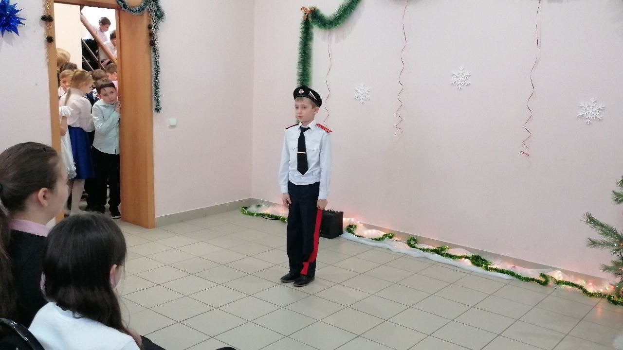 В воскресной школе состоялся Рождественский утренник