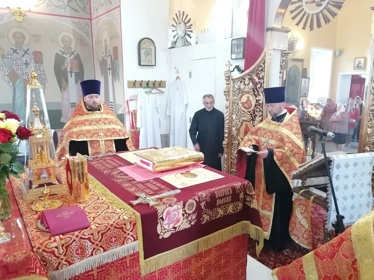 Всенощное бдение в канун престольного праздника нашего храма 