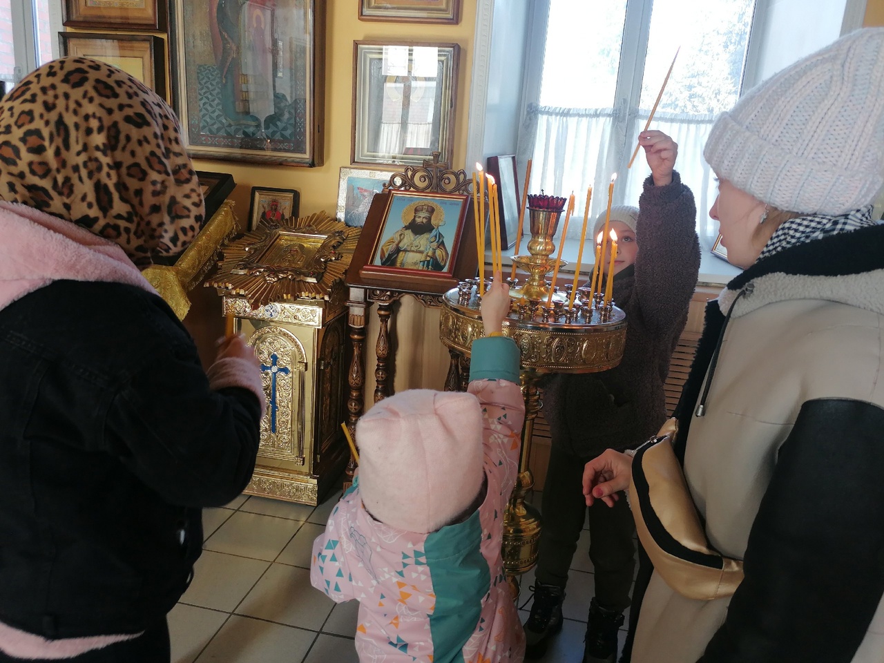 Состоялась экскурсия по храмовому комплексу дошкольников из детского сада