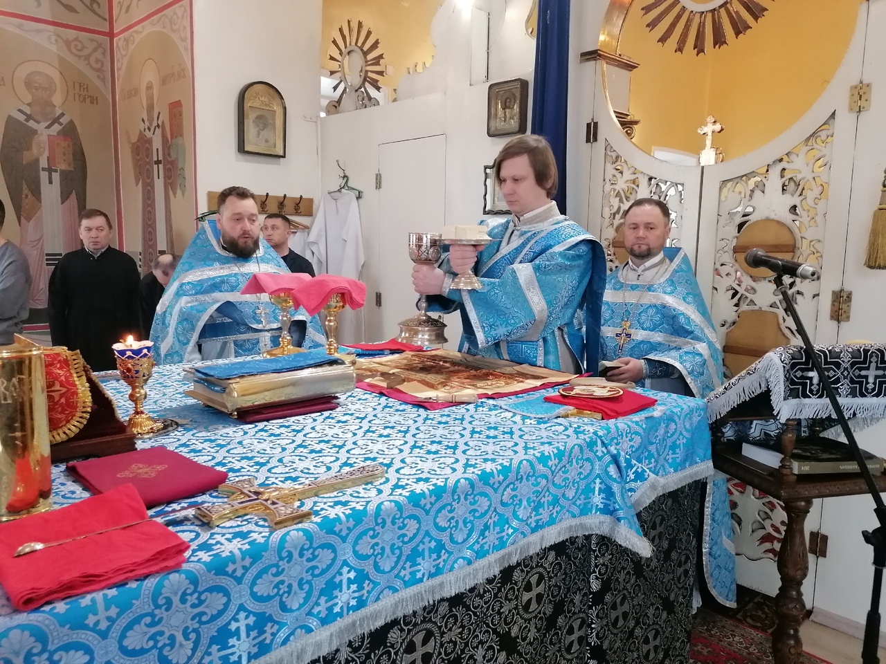 Празднование Благовещение Богородицы