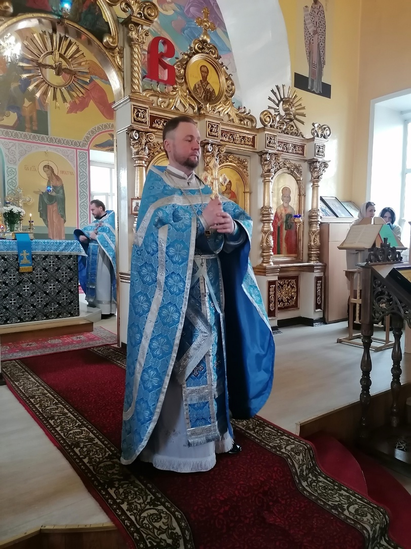 Празднование Благовещение Богородицы