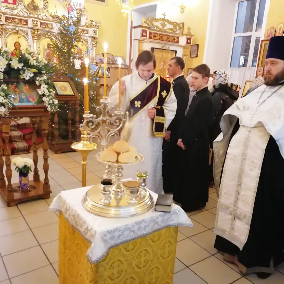 Всенощное бдение в канун праздника Крещения Господне