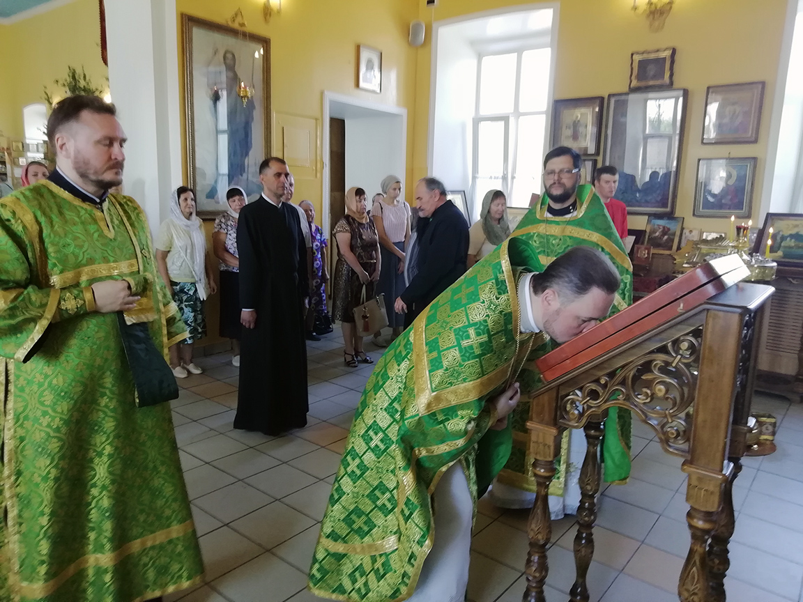 Литургия в субботу Пятидесятницы