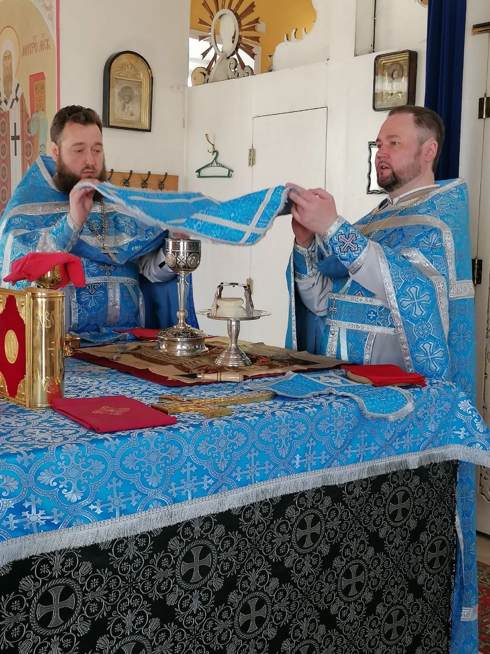 Празднование Благовещение Богородицы