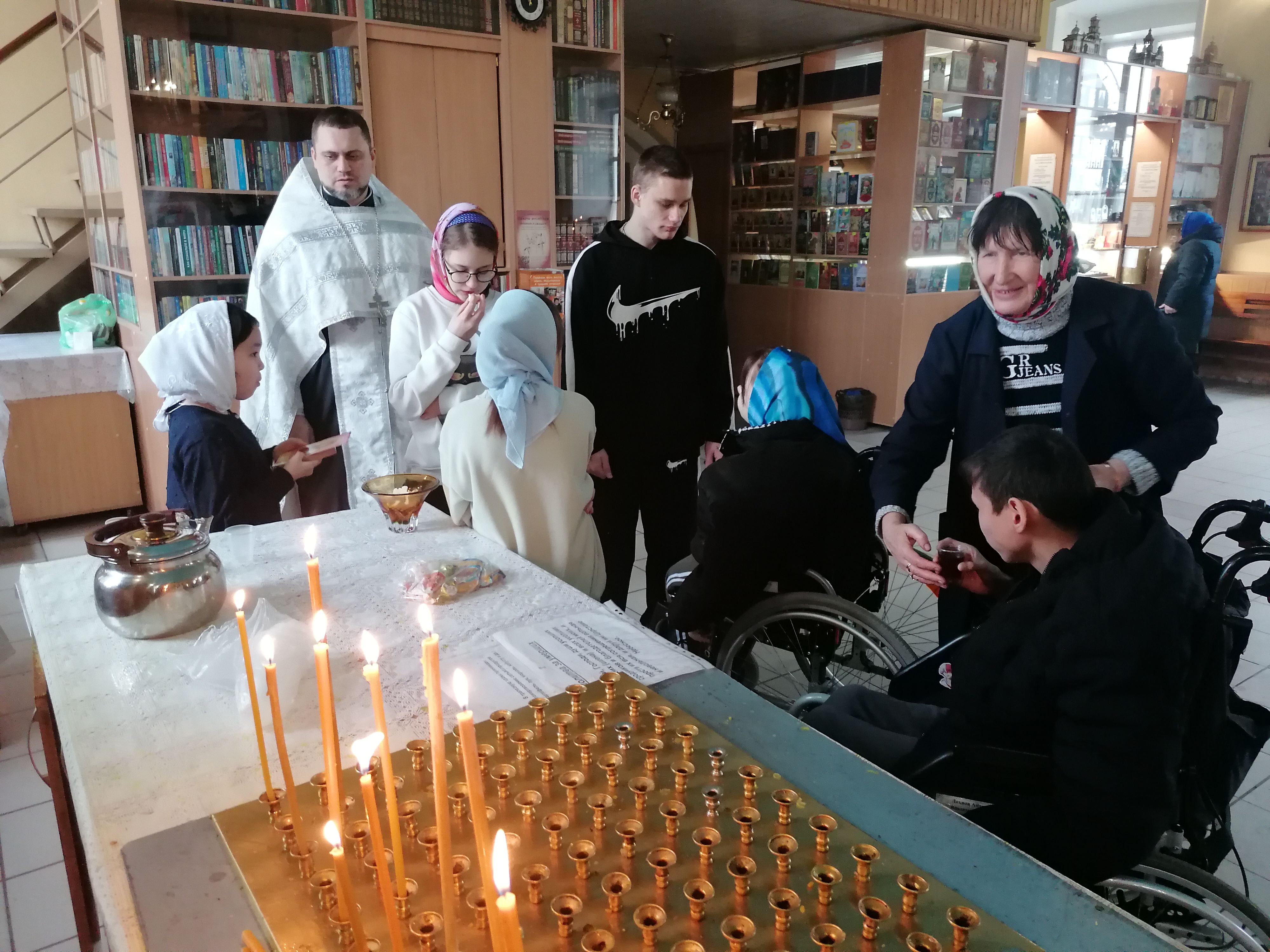 Состоялась духовно-просветительская встреча детей со священником