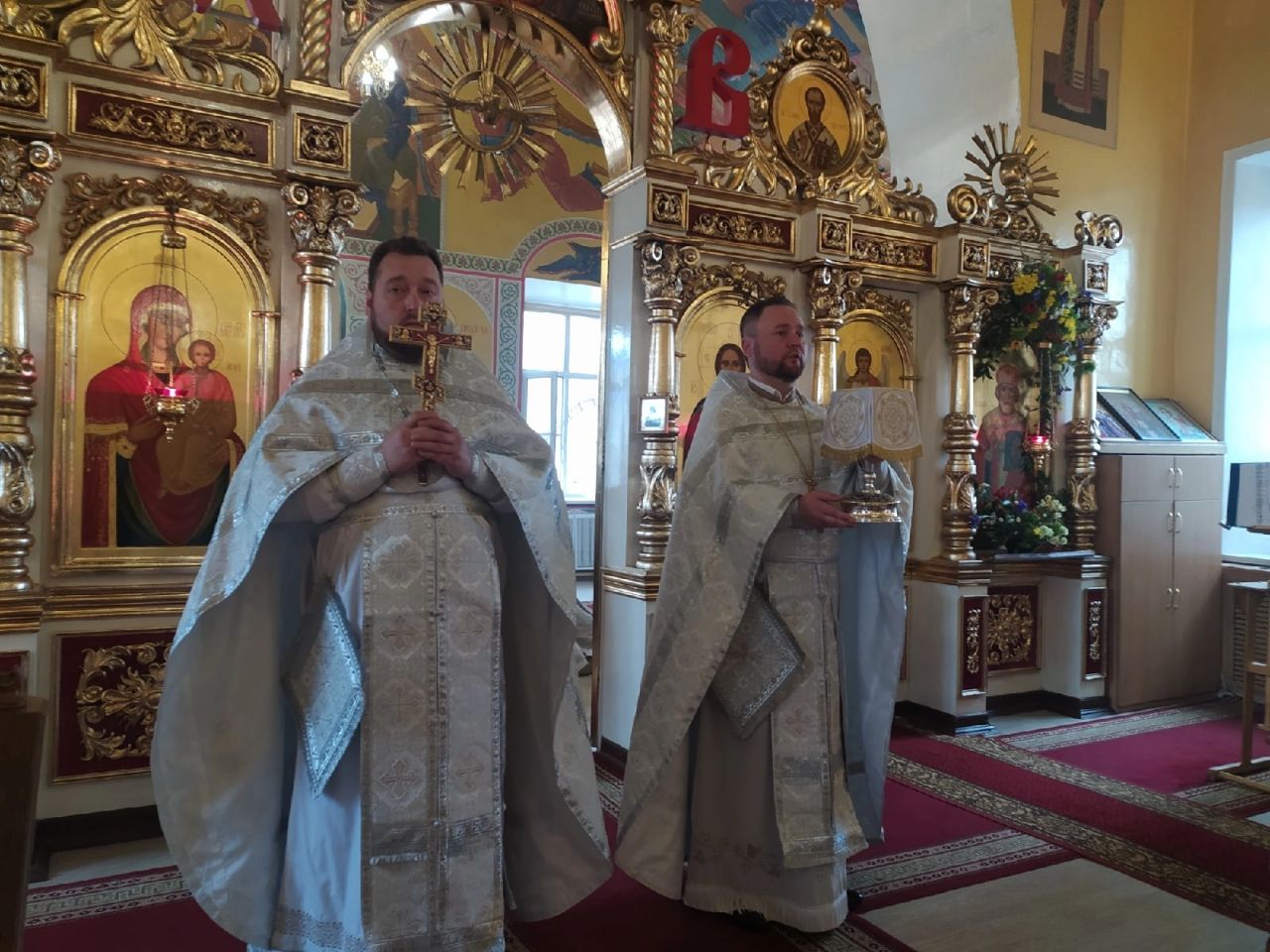 Богослужение в день Вознесения Господня