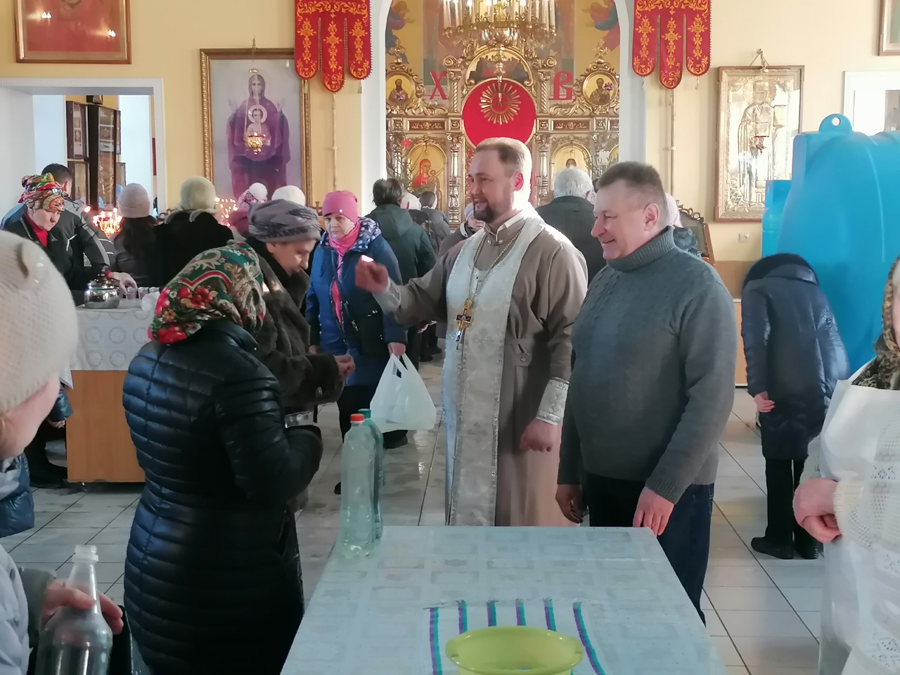Празднование Крещение Господне