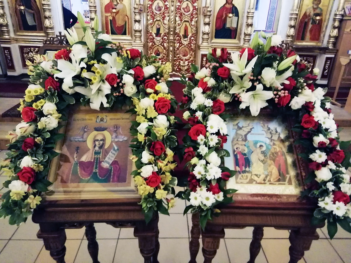 Празднование престольного праздника нашего храма