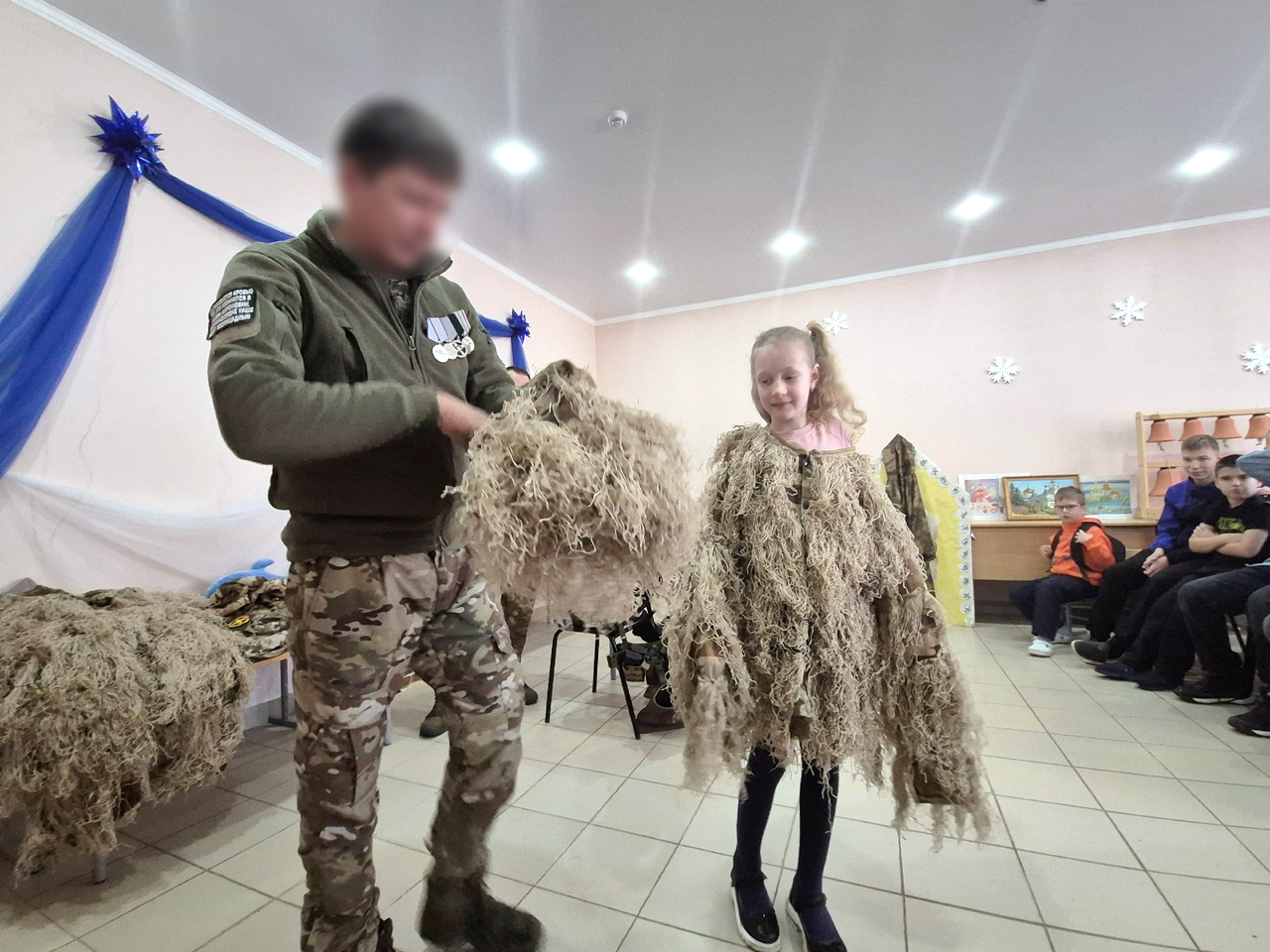 В воскресной школе Никольского храма в Терновке состоялся урок мужества 