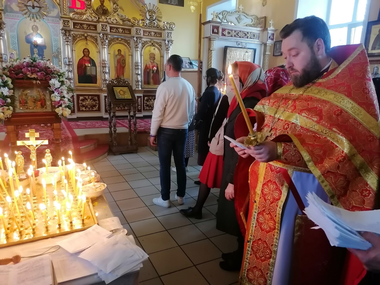 Празднование Радоницы в нашем храме