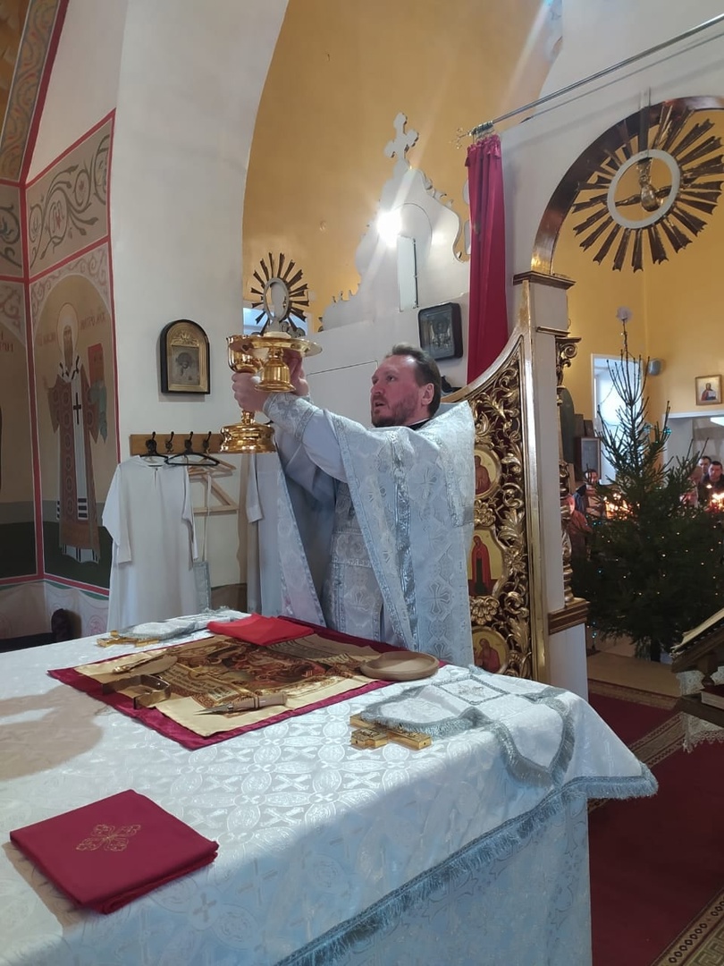 Утренняя Рождественская литургия