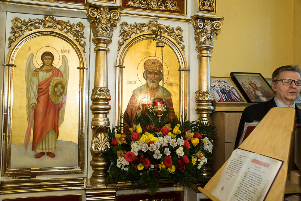 В престольный праздник митрополит Серафим совершил литургию в нашем храме