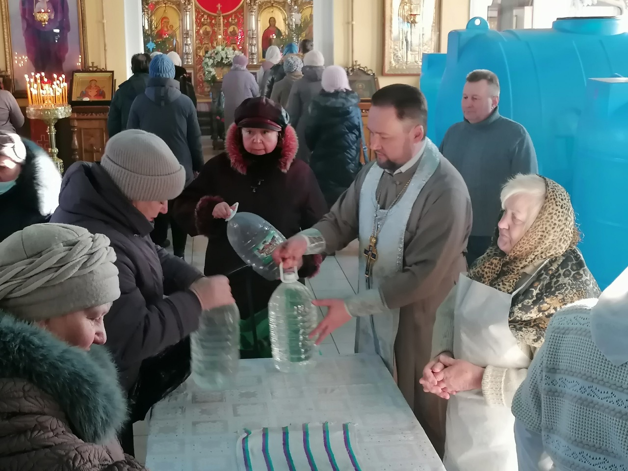 Празднование Крещение Господне