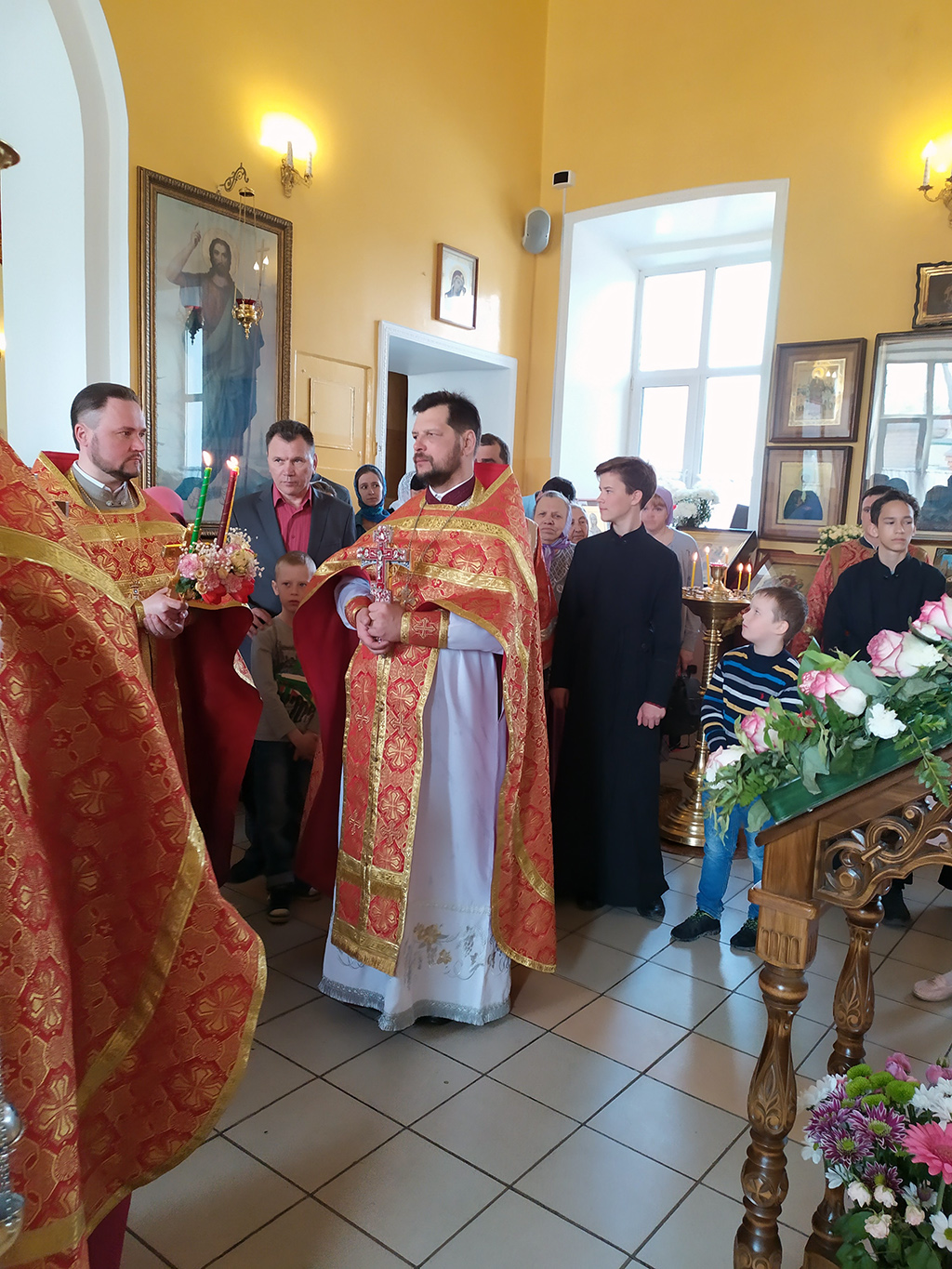 Празднование Антипасхи в Никольском храме