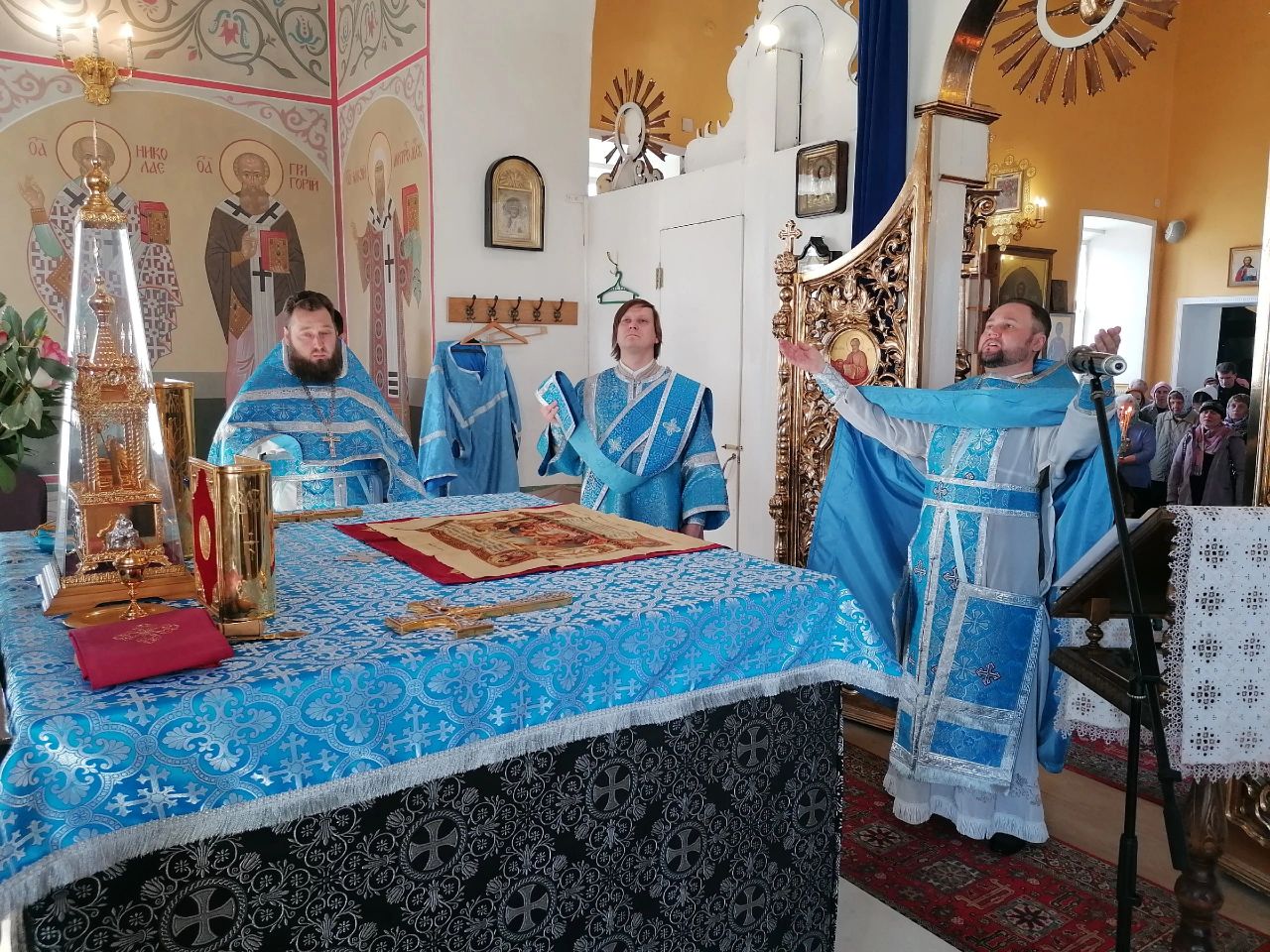Празднование Благовещение Богородицы
